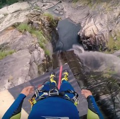 Cliff diving world record