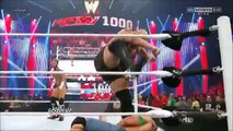 The Rock saves John Cena and gets attacked by CM Punk RAW 4/29/2016