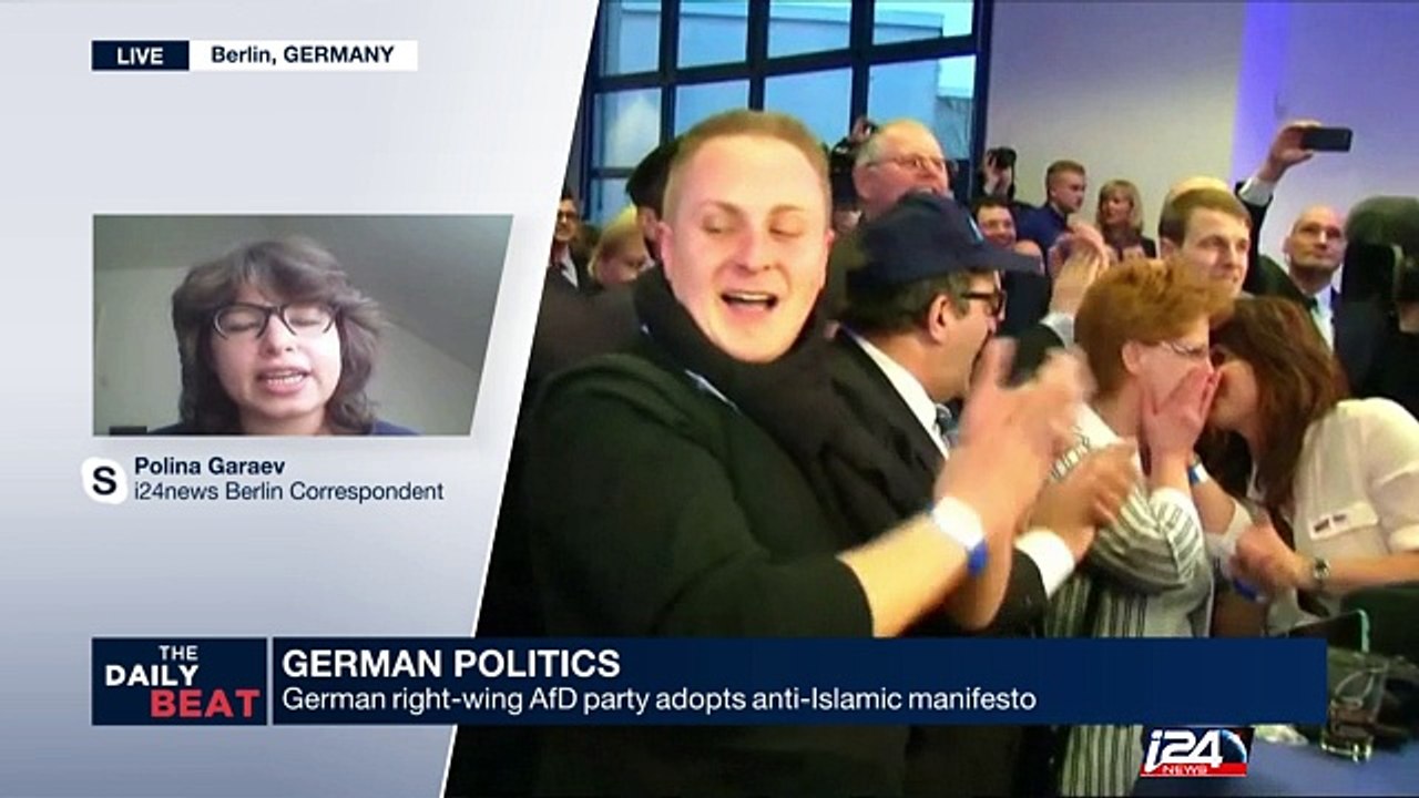 German right-wing AfD party adopts anti-islamic manifesto