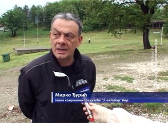 Čišćenje nakon prvomajske proslave, 02. maj 2016. (RTV Bor)