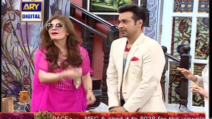 A fight between two families during morning show