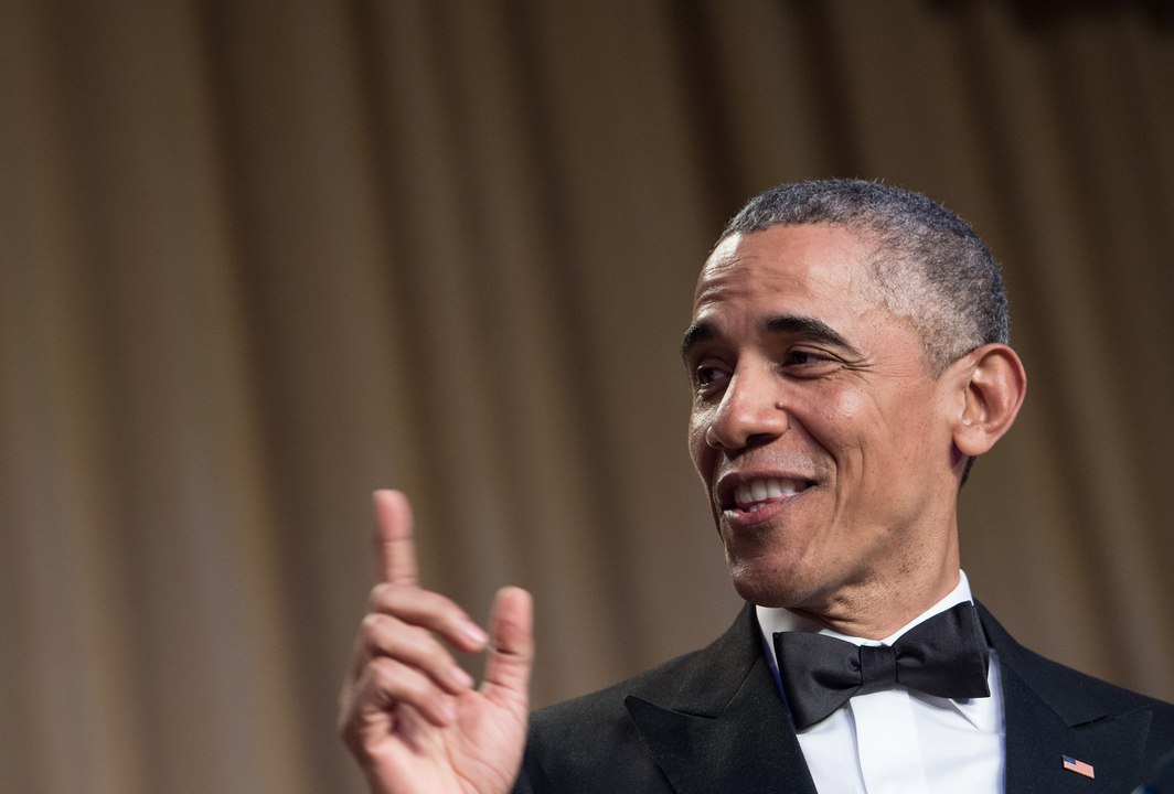 Barack Obama fait le show pour son dernier dîner des correspondants
