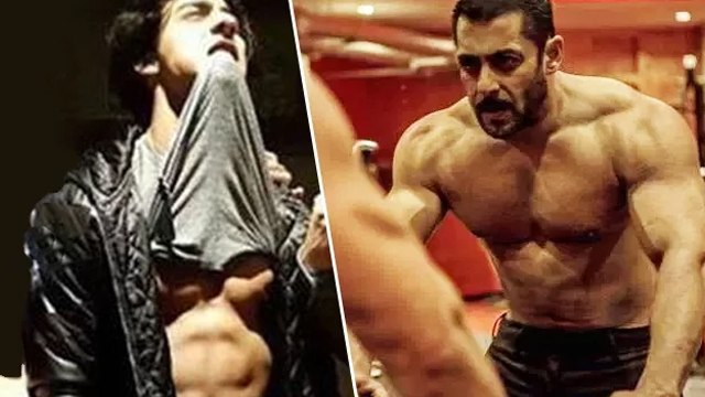 Shahrukh's Son Aryan Khan FLAUNTS His Abs Like Salman Khan