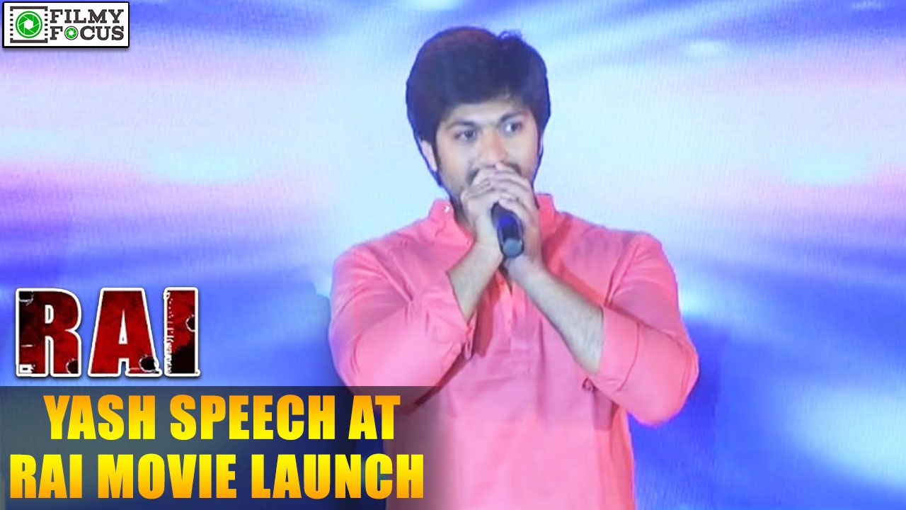 Yash Speech AT Rai Movie Launch | filmyfocus.com