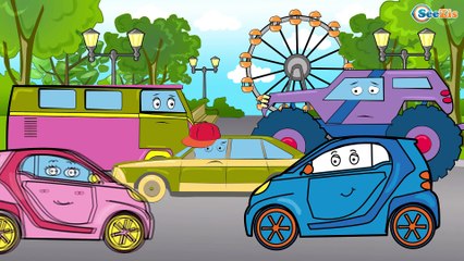 ✔ Мультфильмы для Детей все серии подряд / Монстр Трак и Пожарная машина / Cars Cartoons For kids ✔