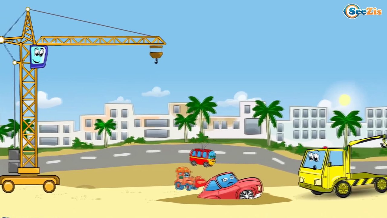 ✔ Мультфильмы для Детей. Эвакуатор и Автомастерская. Машинки на Детской площадке. Трактор Павлик ✔