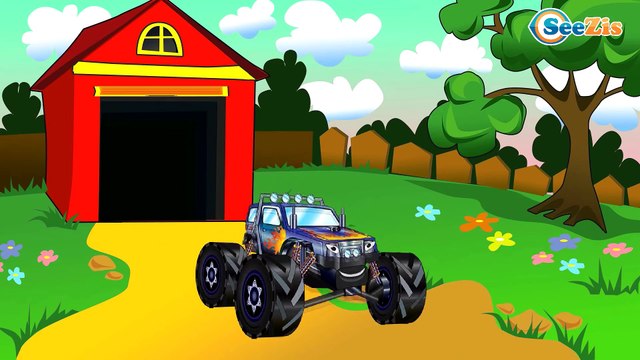 ✔ Мультфильмы для Детей все серии подряд! Монстр Трак Гонки в пустыне и на новом треке / Cartoons ✔