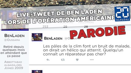 Mort de Ben Laden: Le live-tweet de l'ancien chef d'Al-Qaida [parodie]