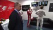 Grand Prix de Russie - Poignée de mains entre Poutine et Rosberg