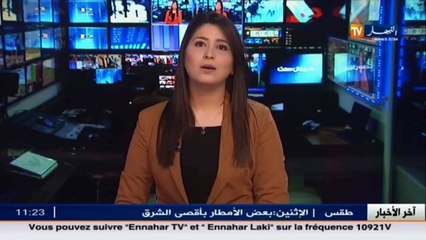 عمال مجمع قناة النهار يأخذون صورا تذكارية مع السيدة كأس الجمهورية 2016