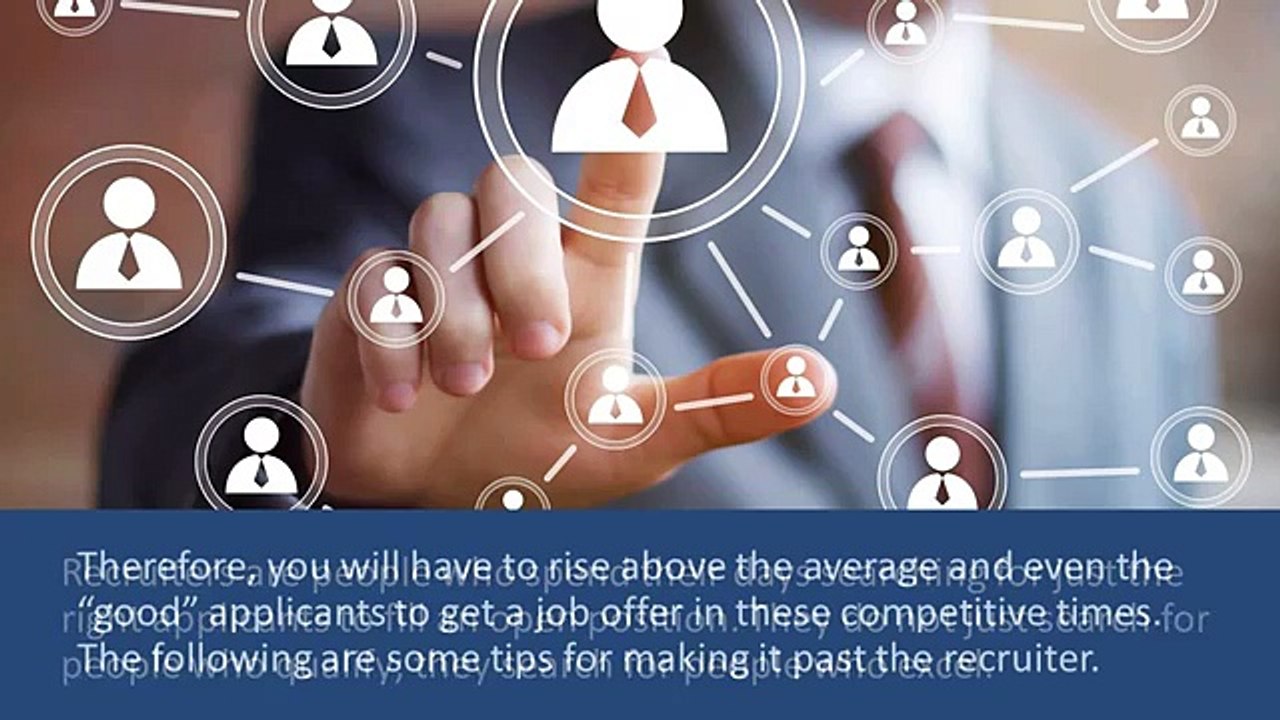 Need A Job Recruiters Scout Out the Best