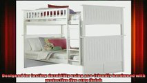 the most popular  Nantucket Bunk Bed Twin Over Twin White