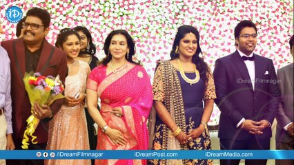 Director KS Ravikumar Daughter's Wedding Reception Photos