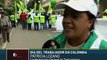 Obreros colombianos reivindican sus derechos en el Día del Trabajador