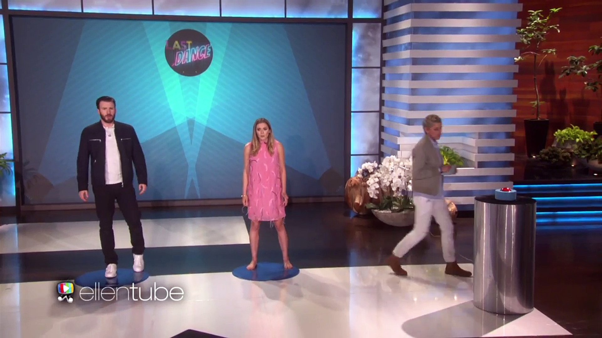 Last Dance With Chris Evans And Elizabeth Olsen Dailymotion Video