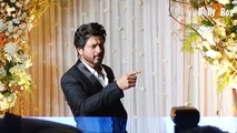 Shah Rukh Khan At Bipasha Basu & Karan Singh Grover's Wedding Reception