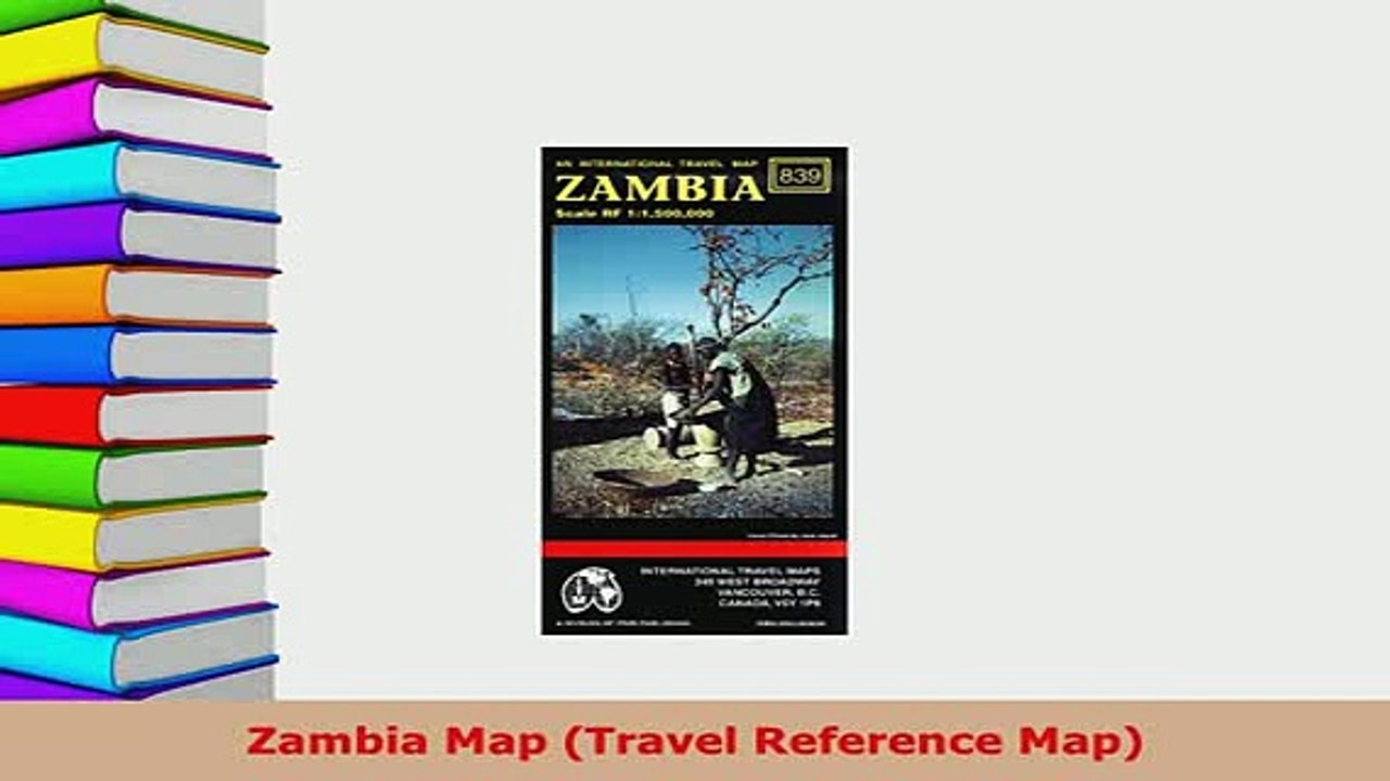 Download  Zambia Map Travel Reference Map Download Full Ebook