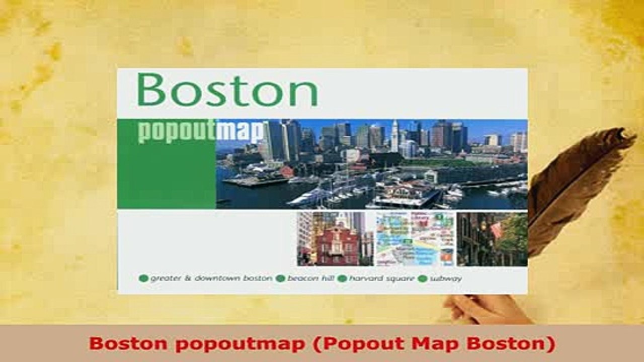 PDF  Boston popoutmap Popout Map Boston Read Full Ebook