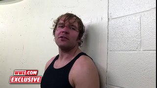 Dean Ambrose doesn't care whether you love or hate him  May 1, 2016