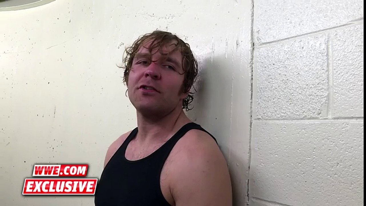 Dean Ambrose doesn't care whether you love or hate him  May 1, 2016