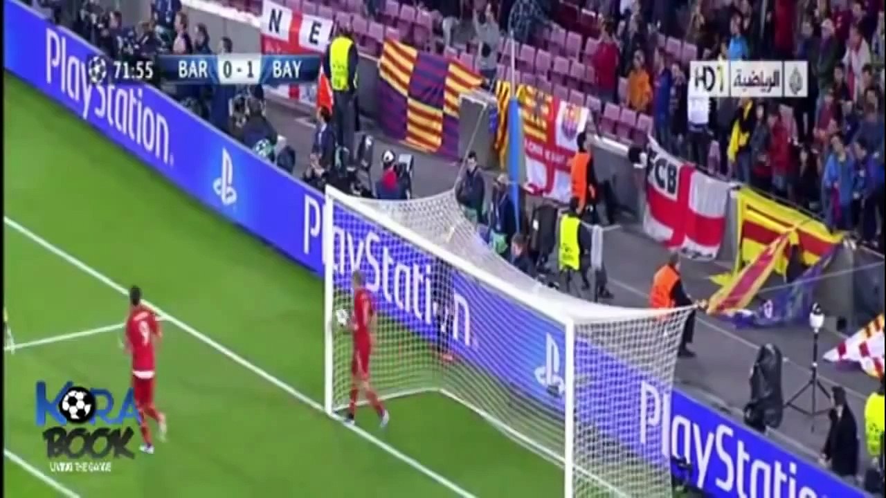 Barcelona vs Bayern 0-3