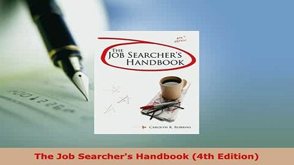 PDF  The Job Searchers Handbook 4th Edition Read Online