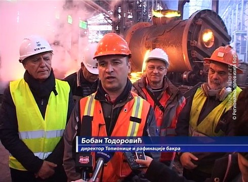 RTB Bor u aprilu proizveo jedanaest odsto više bakra, 02. maj 2016. (RTV Bor)