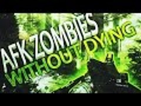 BO3 AFK ZOMBIES!! (How To Be AFK Without Dying) Black Ops 3 Tips And Tricks