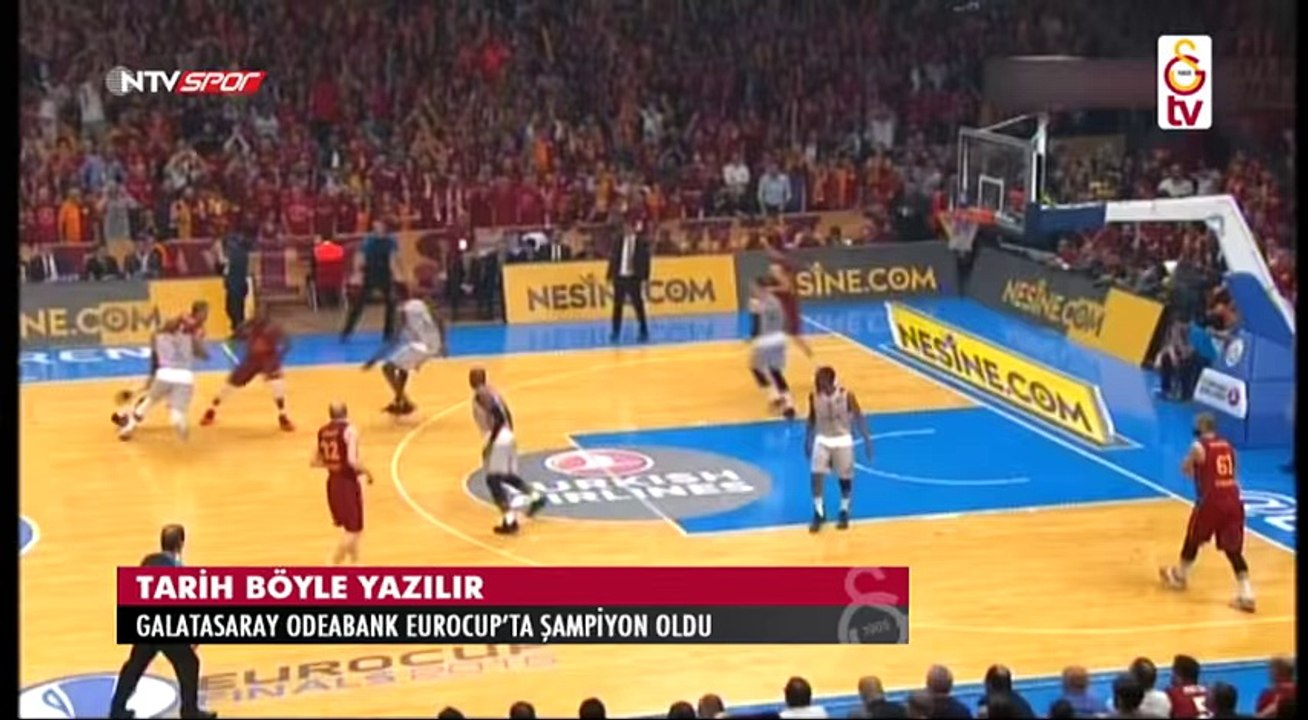 Galatasaray Odeabank tarih yazdı