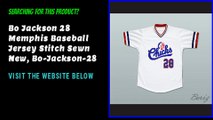 Bo Jackson 28 Memphis Baseball Customize Jersey New