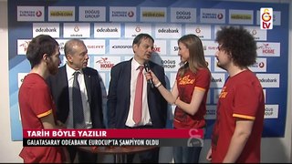 Şampiyonlar Eurocup zaferini anlattı