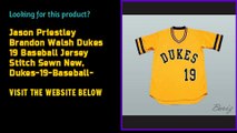 Jason Priestley Brandon Walsh Dukes 19 Baseball Customize Jersey New