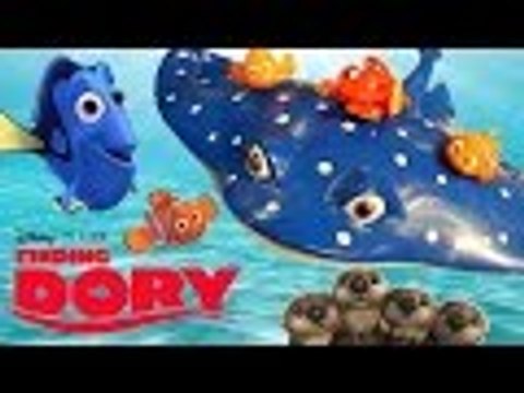 Disney | New FINDING DORY Toys Disney Finding Nemo 2 Mr Ray, Otters, Destiny, Hank & Bailey Playsets at TTPM