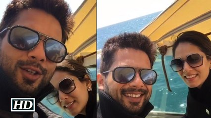 Watch Shahid Mira holidaying in Maldives