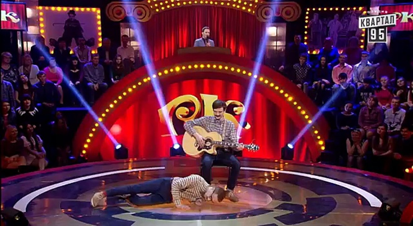 20 000 - Уличный музыкант и бомж - Рассмеши комика 2016