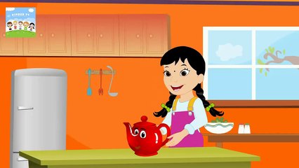 I'm a Little Teapot in Urdu | میں ہوں ایک چایدان | Urdu, Hindi Nursery Rhyme