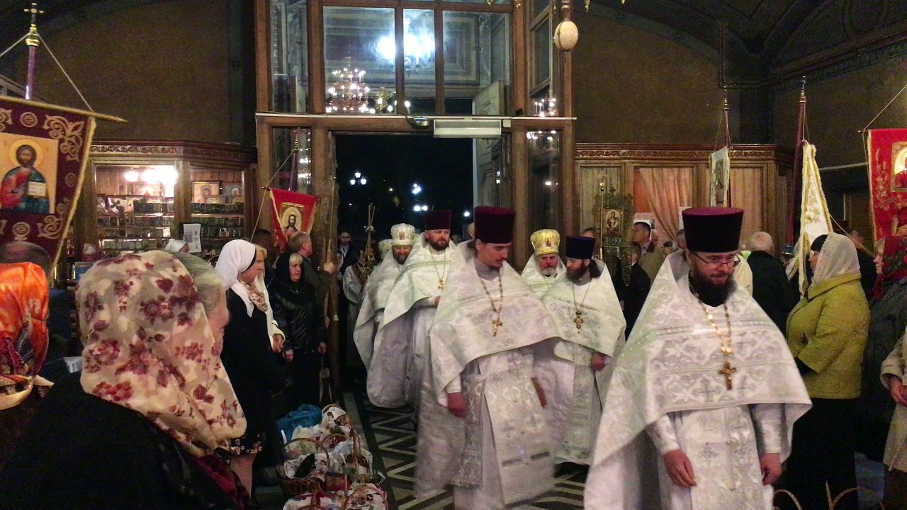Пасха, Кафедральный Собор. Христос Воскрес! Черновцы