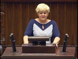 Poseł Małgorzata Pępek - Wystąpienie z dnia 28 kwietnia 2016 roku.