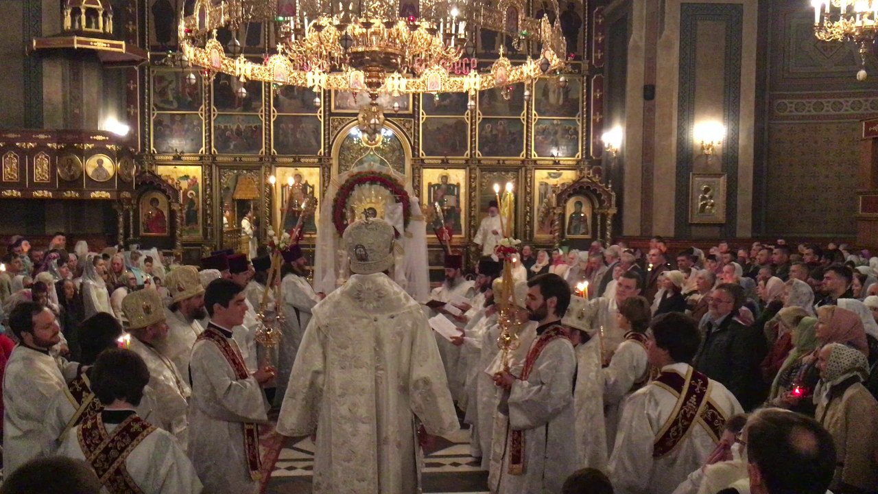 Пасхальная заутреня. Кафедральный Собор. Черновцы