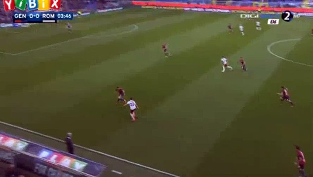 Stephan El Shaarawy Super Chance - Genoa 0-0 Roma 02.05.2016