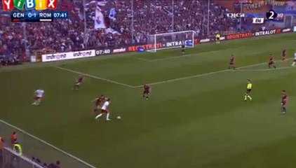 Radja Nainggolan Super Chance - Genoa 0-1 Roma 02.05.2016