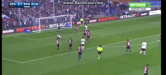 Radja Nainggolan Super Voley SHOOT - Genoa 0-1 Roma 02-05-2016