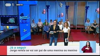 A Praça: Jorge Gabriel vai ser pai de um menino!