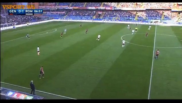 Goal Panagiotis Tachtsidis - Genoa 1-1 Roma (02.05.2016)