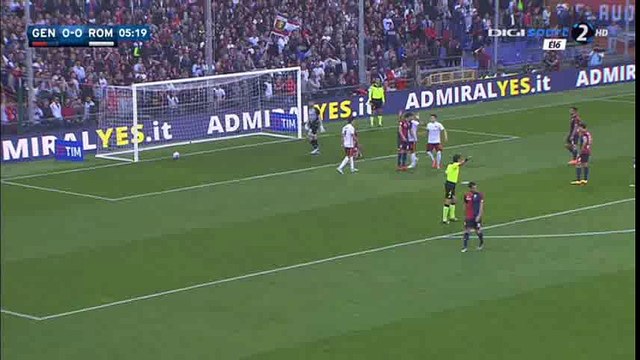 Mohamed Salah Goal HD - Genoa 0-1 Roma - 02-05-2016