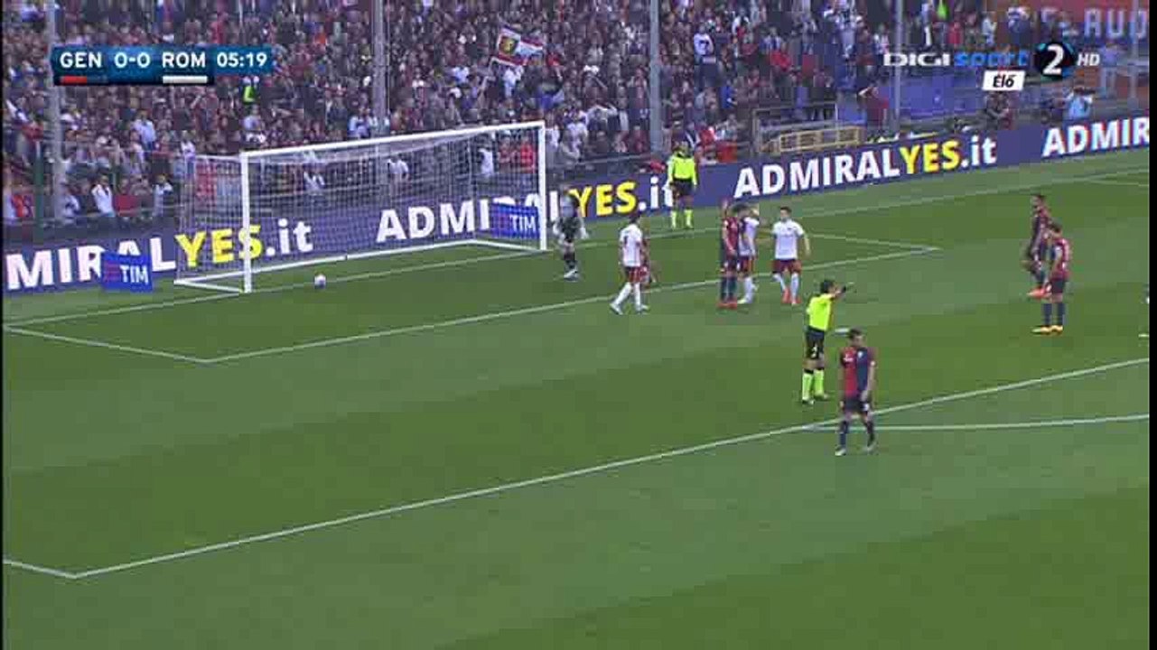 Mohamed Salah Goal HD - Genoa 0-1 Roma - 02-05-2016