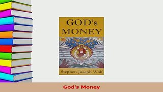 PDF  Gods Money Download Full Ebook