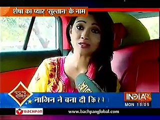 Naagin -02-05-2016-Shesha aka Adaa Khan Real Life Love Affair