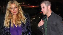 Nick Jonas and Kate Hudson Have a Dinner Date in NYC