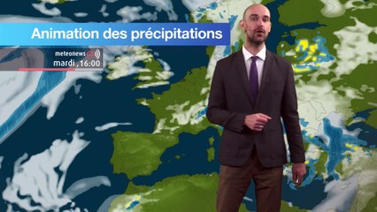 Prévisions météo pour la journée du mardi 3 mai